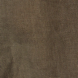 Gathered Linen Dress in Palm Pigment | James Perse Los Angeles