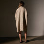 Pocket Shirt Swing Dress in Overcast Pigment | James Perse Los Angeles