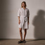 Linen Shirt Dress With Tie | James Perse Los Angeles