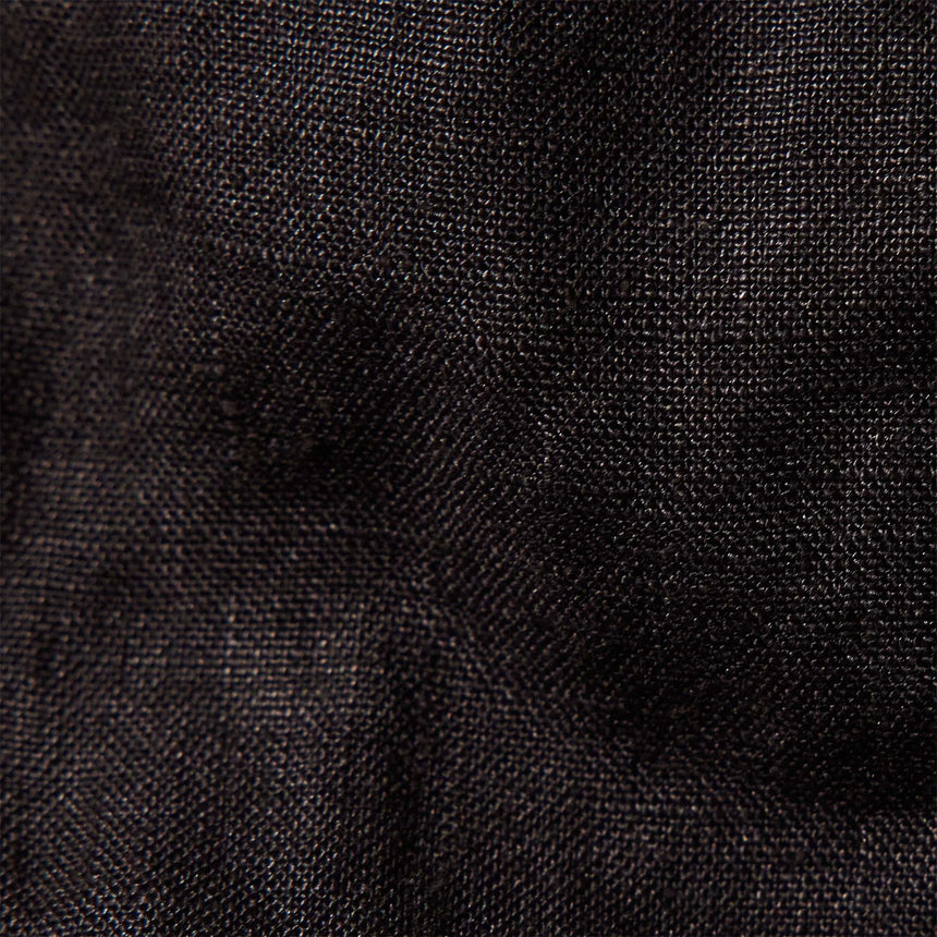 Garment Dye Linen Soft Drape Pant in Black | James Perse Los Angeles