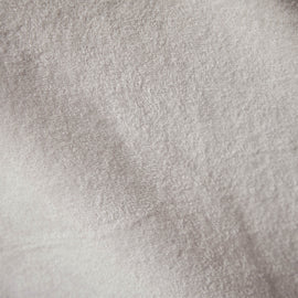 Square Neck Long Sleeve Velvet Top in Talc | James Perse Los Angeles