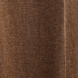 Linen Twill Pleated Wide Leg Trouser In Fleck Brown | James Perse Los Angeles