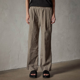 Canyon Linen Pant in Ammo Pigment | James Perse Los Angeles