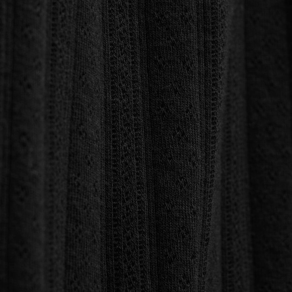 Pointelle Tank Top in Black | James Perse Los Angeles