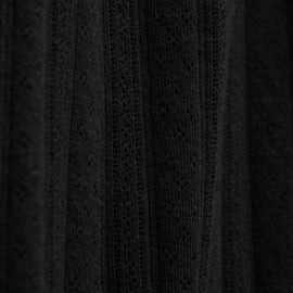 Pointelle Tank Top in Black | James Perse Los Angeles