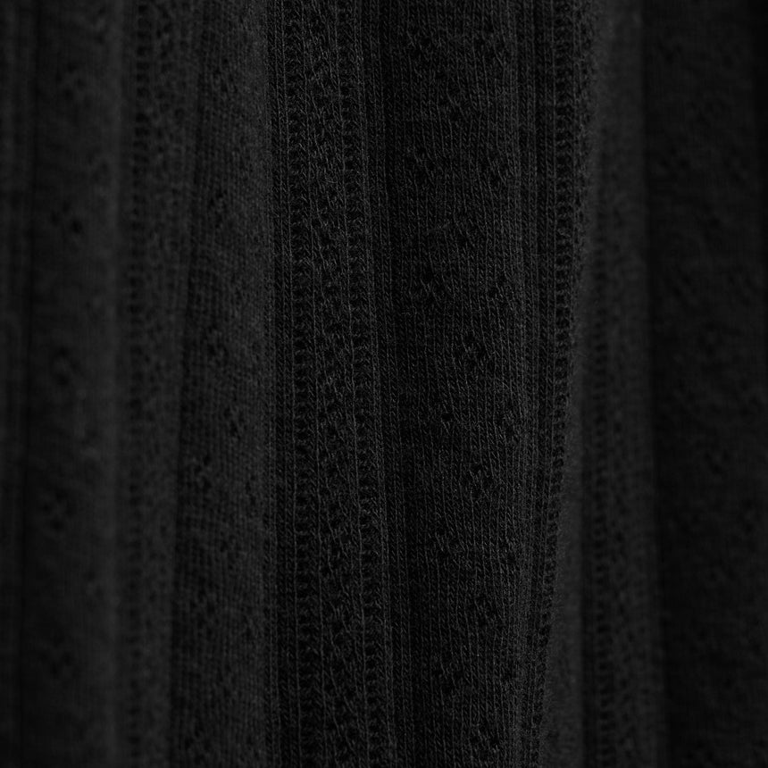 Pointelle Tank Top in Black | James Perse Los Angeles