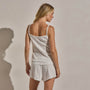 Pointelle Tank Top in White | James Perse Los Angeles