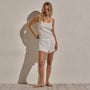 Pointelle Tank Top in White | James Perse Los Angeles