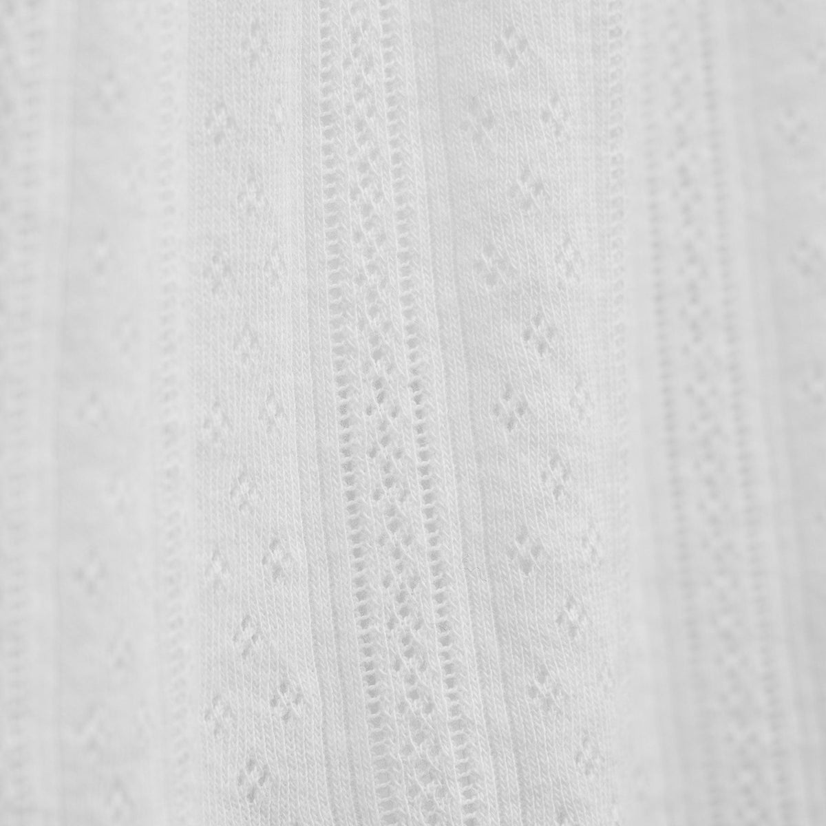 Pointelle Shortie in White | James Perse Los Angeles