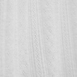 Pointelle Shortie in White | James Perse Los Angeles
