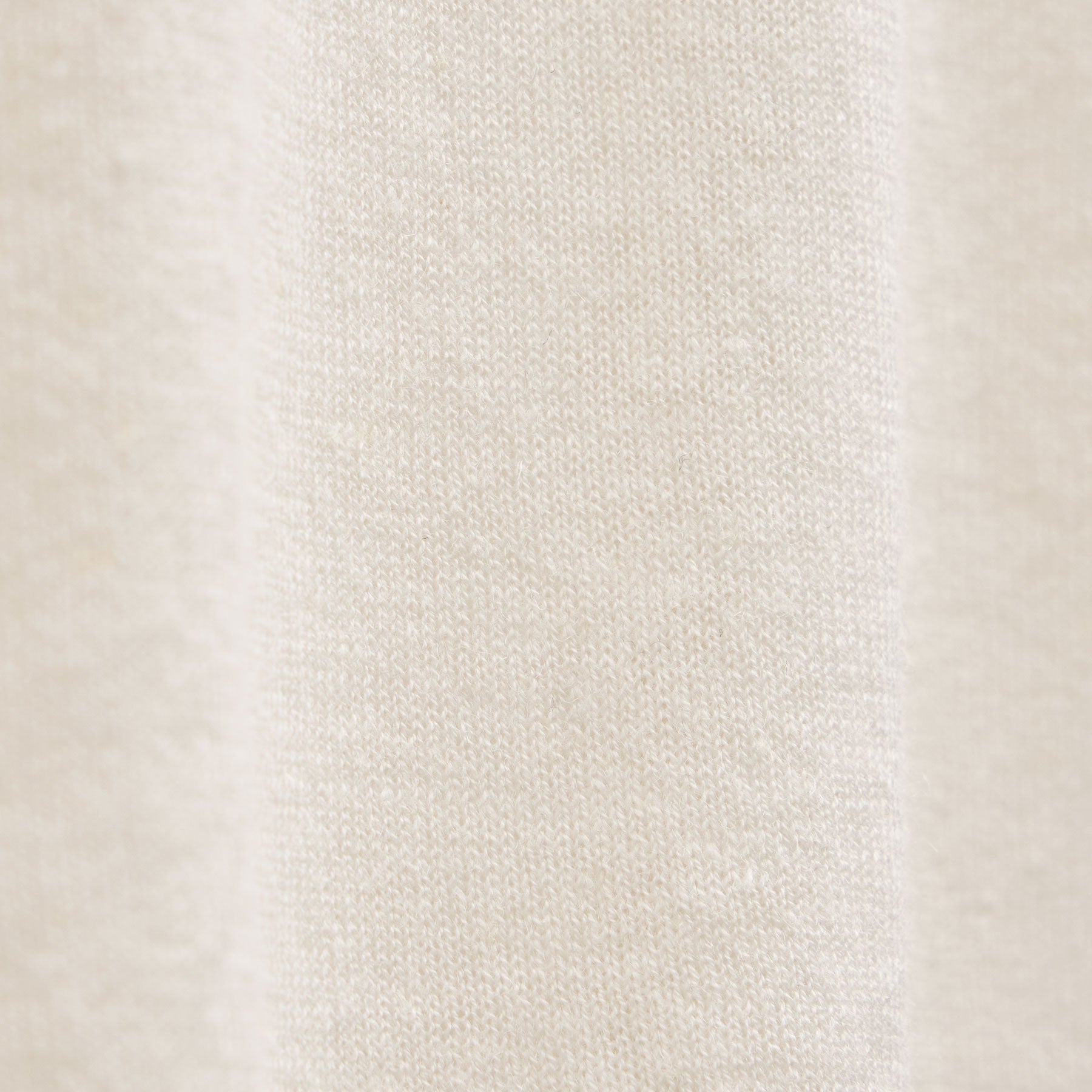 Linen Cotton Keyhole Sweater in Off White | James Perse Los Angeles