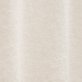 Linen Cotton Keyhole Sweater in Off White | James Perse Los Angeles
