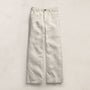 Linen Denim Relaxed Pant in Off White Wash | James Perse Los Angeles