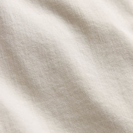 Lightweight Denim Patch Pocket Top in Off White | James Perse Los Angeles