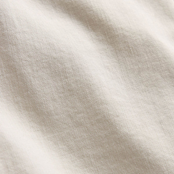 Lightweight Denim Patch Pocket Top in Off White | James Perse Los Angeles