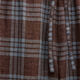 Plaid Linen Beach Pant in Plum Plaid | James Perse Los Angeles