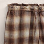 Plaid Linen Short in Chestnut Plaid | James Perse Los Angeles