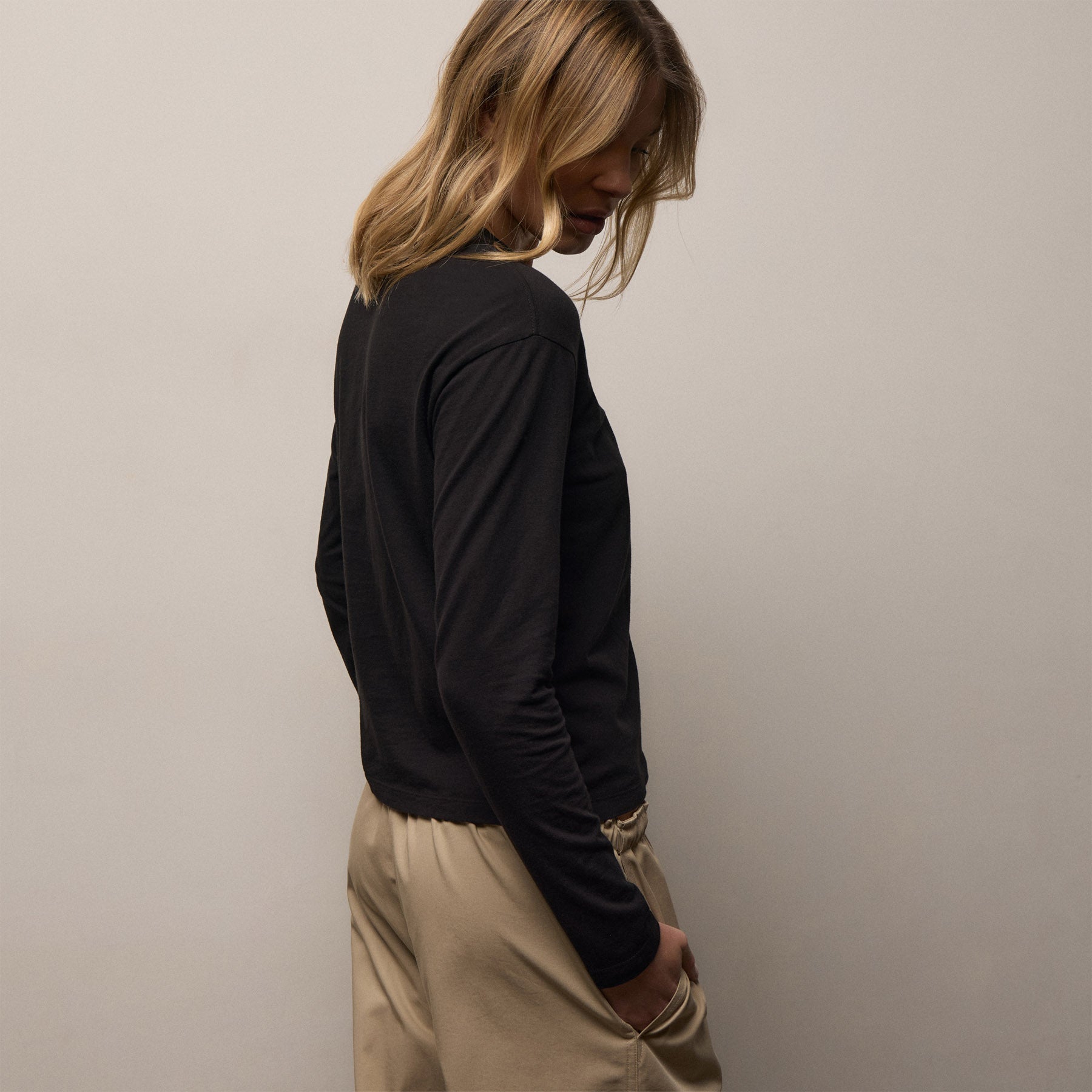 Vintage Boxy Tee - Black