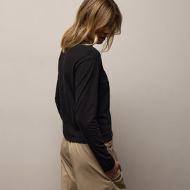 Vintage Boxy Tee - Black