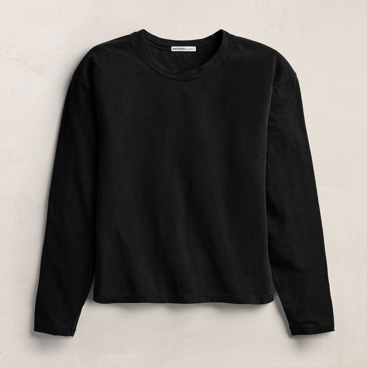 Vintage Boxy Tee in Black | James Perse Los Angeles