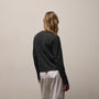 Vintage Boxy Tee in Carbon Pigment | James Perse Los Angeles