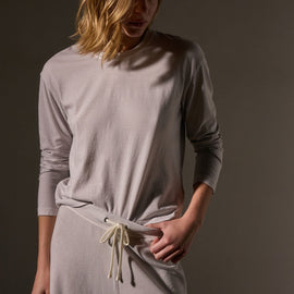 Vintage Boxy Tee  in Light Mist Pigment | James Perse Los Angeles