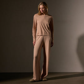 Vintage Boxy Tee in Rose Nude Pigment | James Perse Los Angeles
