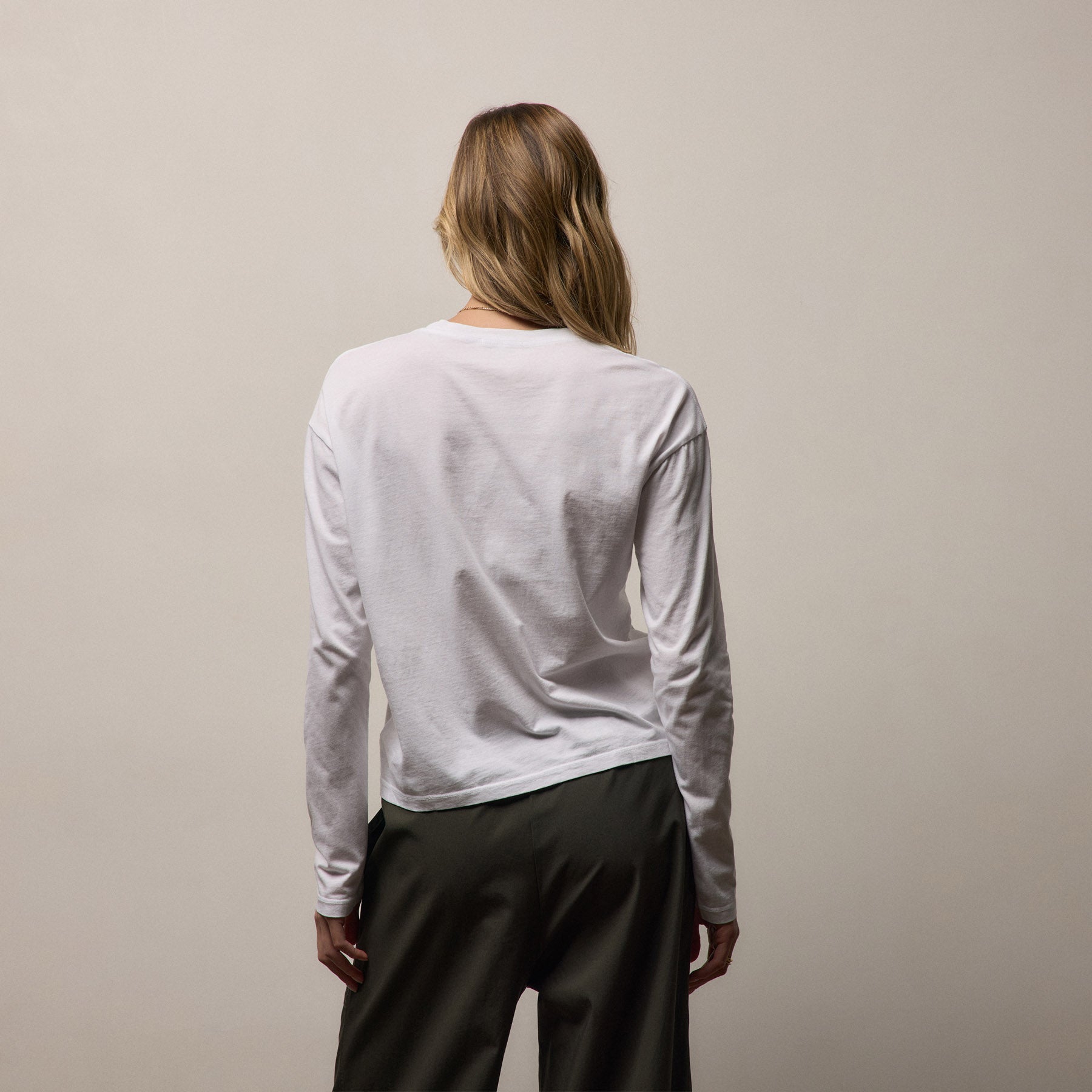 Vintage Boxy Tee - White | Cotton Tees | James Perse