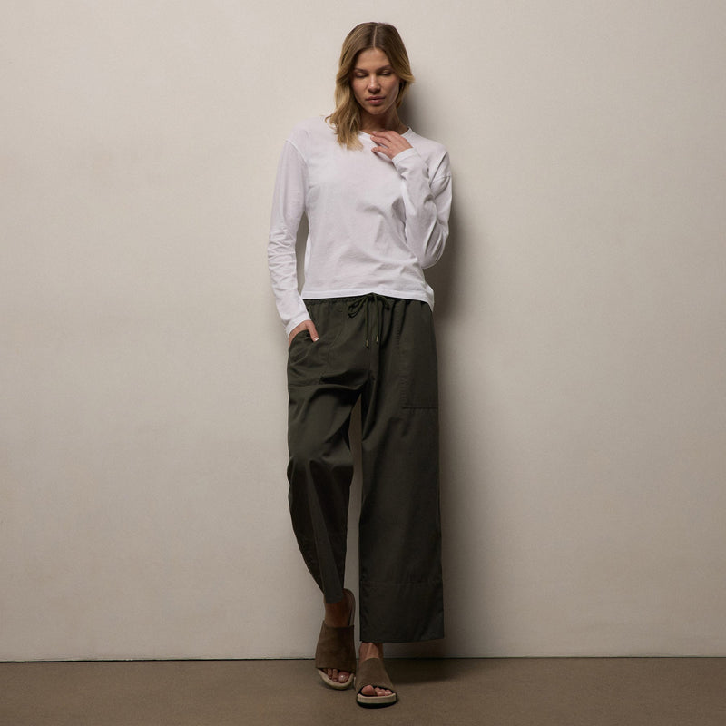 Vintage Boxy Tee in White | James Perse Los Angeles