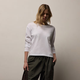 Vintage Boxy Tee - White
