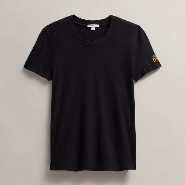 Women's Grateful Dead Short Sleeve in Black/Comet | James Perse Los Angeles