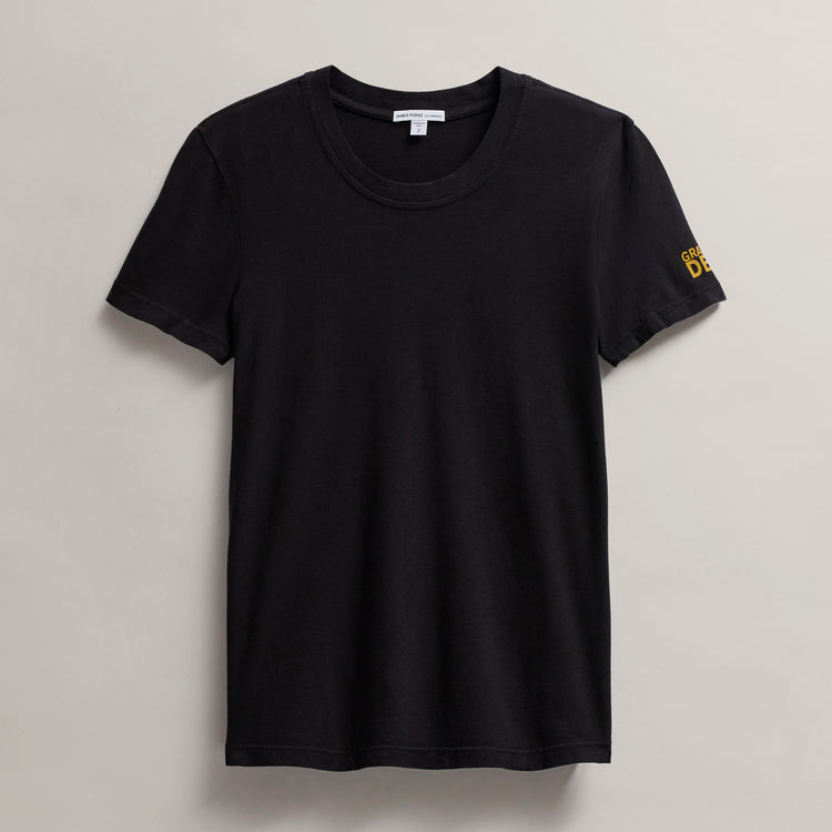 Women's Grateful Dead Short Sleeve in Black/Comet | James Perse Los Angeles