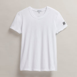 Women's Grateful Dead Short Sleeve in White/Black | James Perse Los Angeles