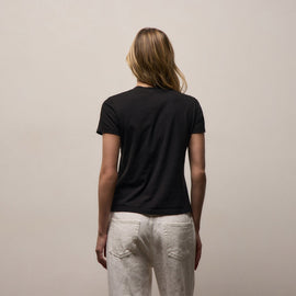 Vintage Little Boy Tee in Black | James Perse Los Angeles