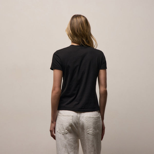 Vintage Little Boy Tee in Black | James Perse Los Angeles