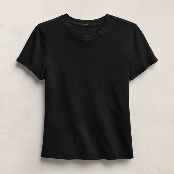 Vintage Little Boy Tee in Black | James Perse Los Angeles