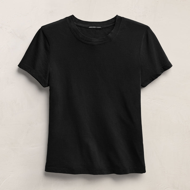 Vintage Little Boy Tee in Black | James Perse Los Angeles