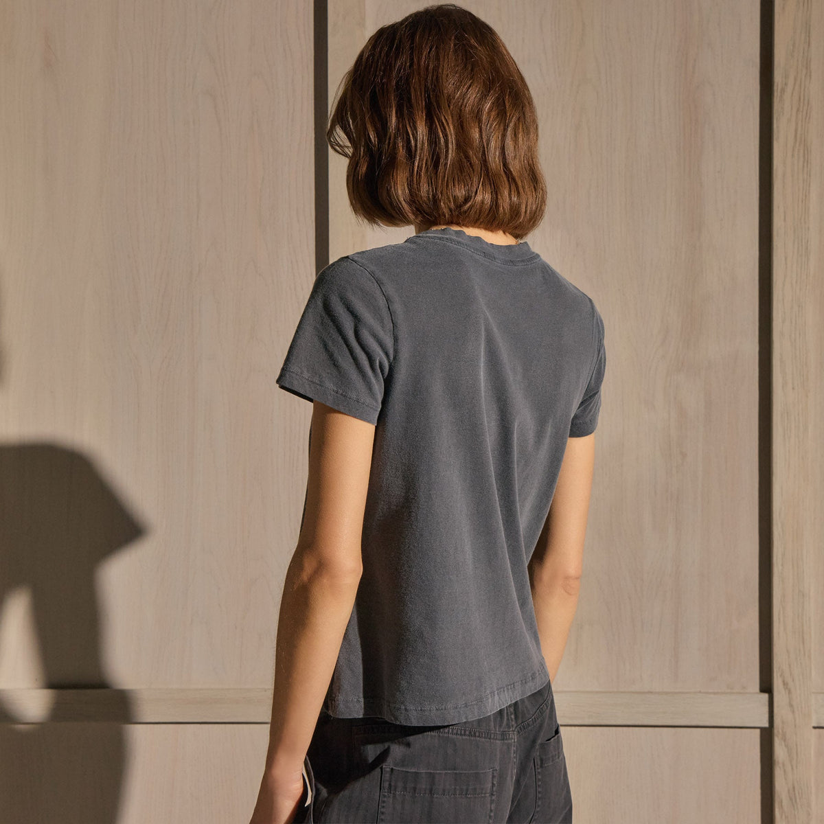 Vintage Little Boy Tee in Blue Noir Pigment | James Perse Los Angeles