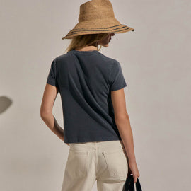 Vintage Little Boy Tee in Blue Noir Pigment | James Perse Los Angeles