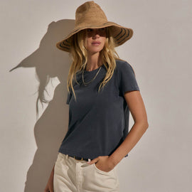 Vintage Little Boy Tee in Blue Noir Pigment | James Perse Los Angeles