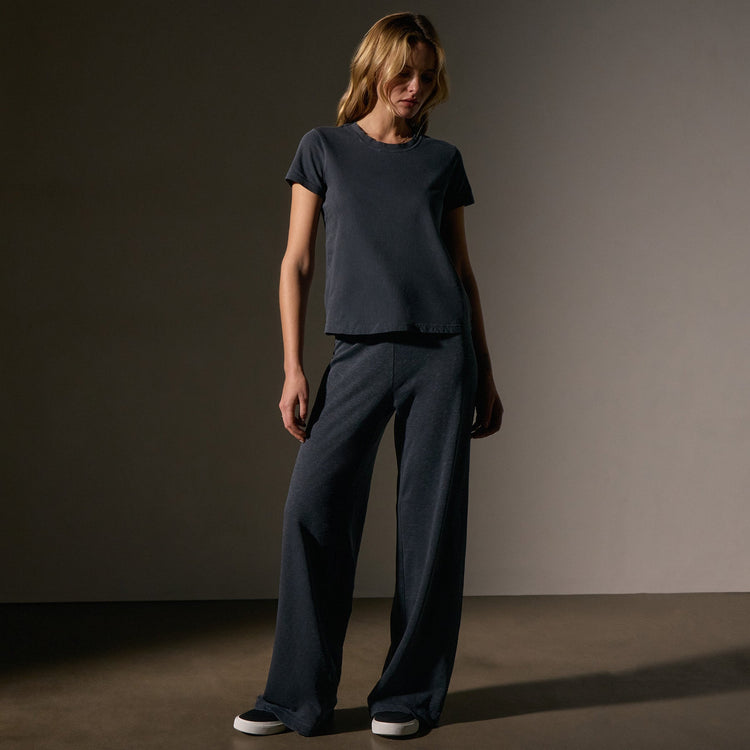 Vintage Little Boy Tee  in Blue Noir Pigment | James Perse Los Angeles