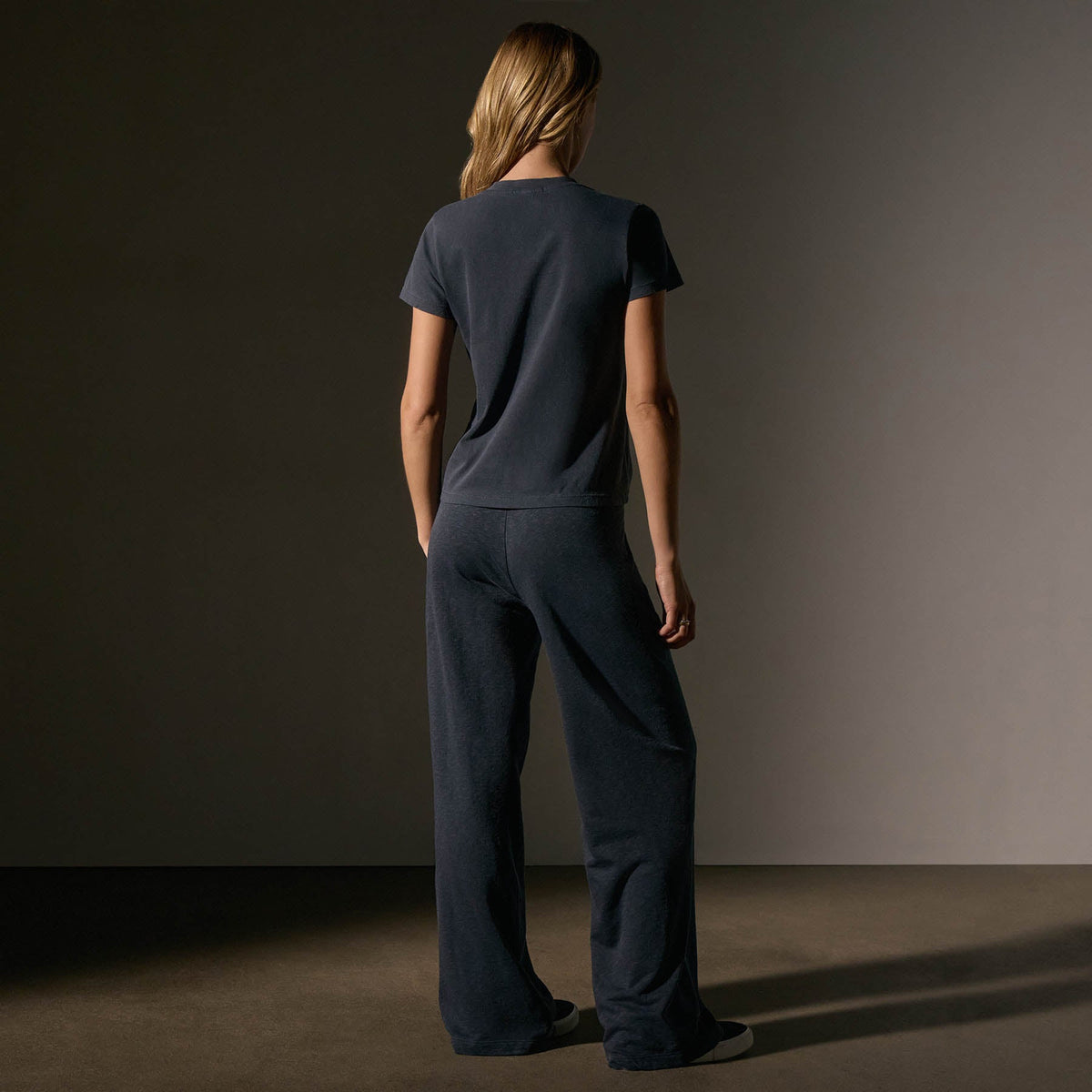 Vintage Little Boy Tee  in Blue Noir Pigment | James Perse Los Angeles