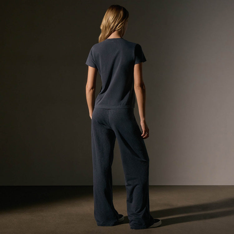 Vintage Little Boy Tee  in Blue Noir Pigment | James Perse Los Angeles