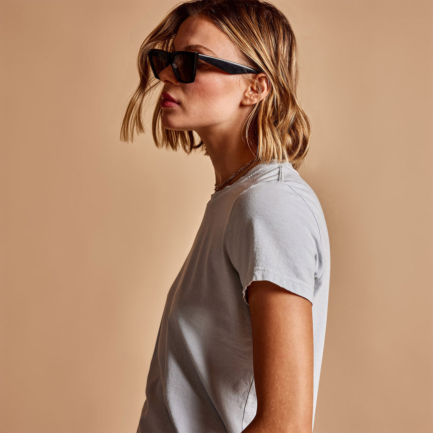 Vintage Little Boy Tee in Baby Blue Pigment | James Perse Los Angeles