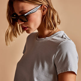 Vintage Little Boy Tee in Baby Blue Pigment | James Perse Los Angeles