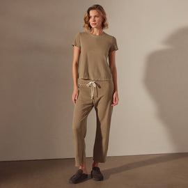 Vintage Little Boy Tee in Cashew Pigment | James Perse Los Angeles