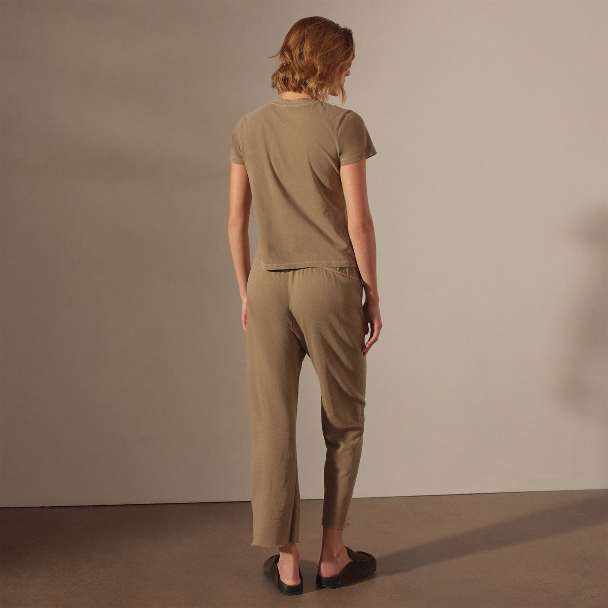 Vintage Little Boy Tee in Cashew Pigment | James Perse Los Angeles