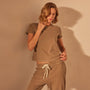 Vintage Little Boy Tee in Cashew Pigment | James Perse Los Angeles