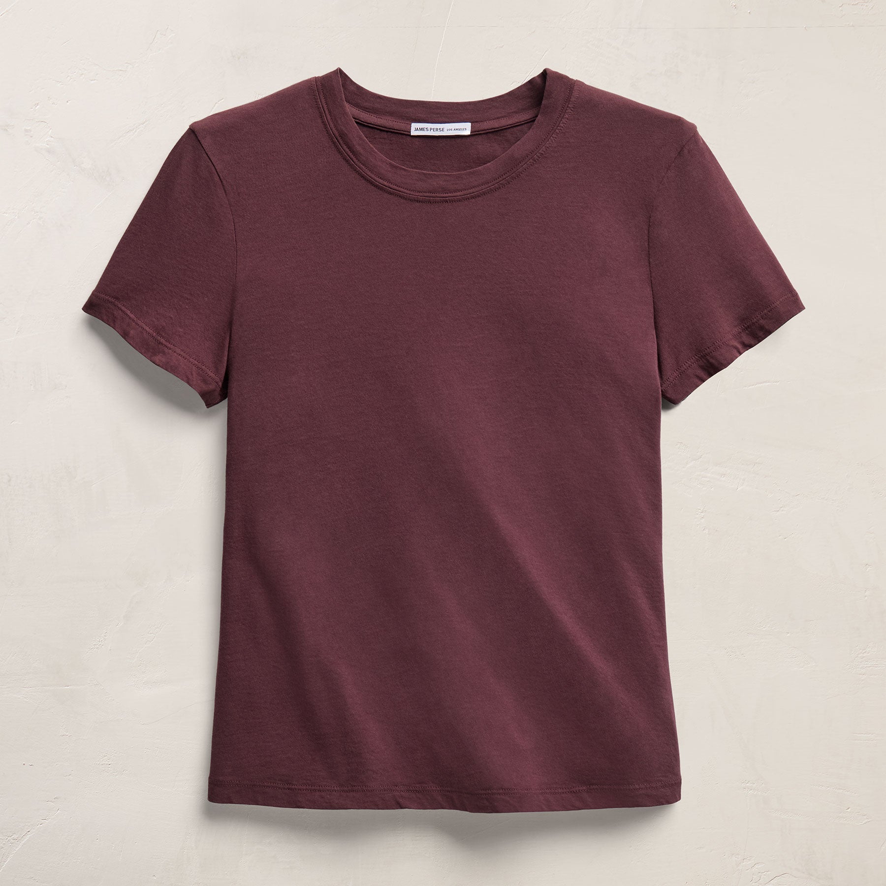 Vintage Little Boy Tee in Dark Plum | James Perse Los Angeles