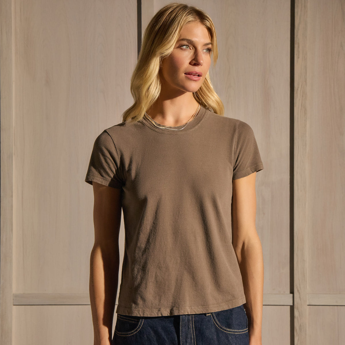 Vintage Little Boy Tee - Earth Pigment | James Perse Los Angeles